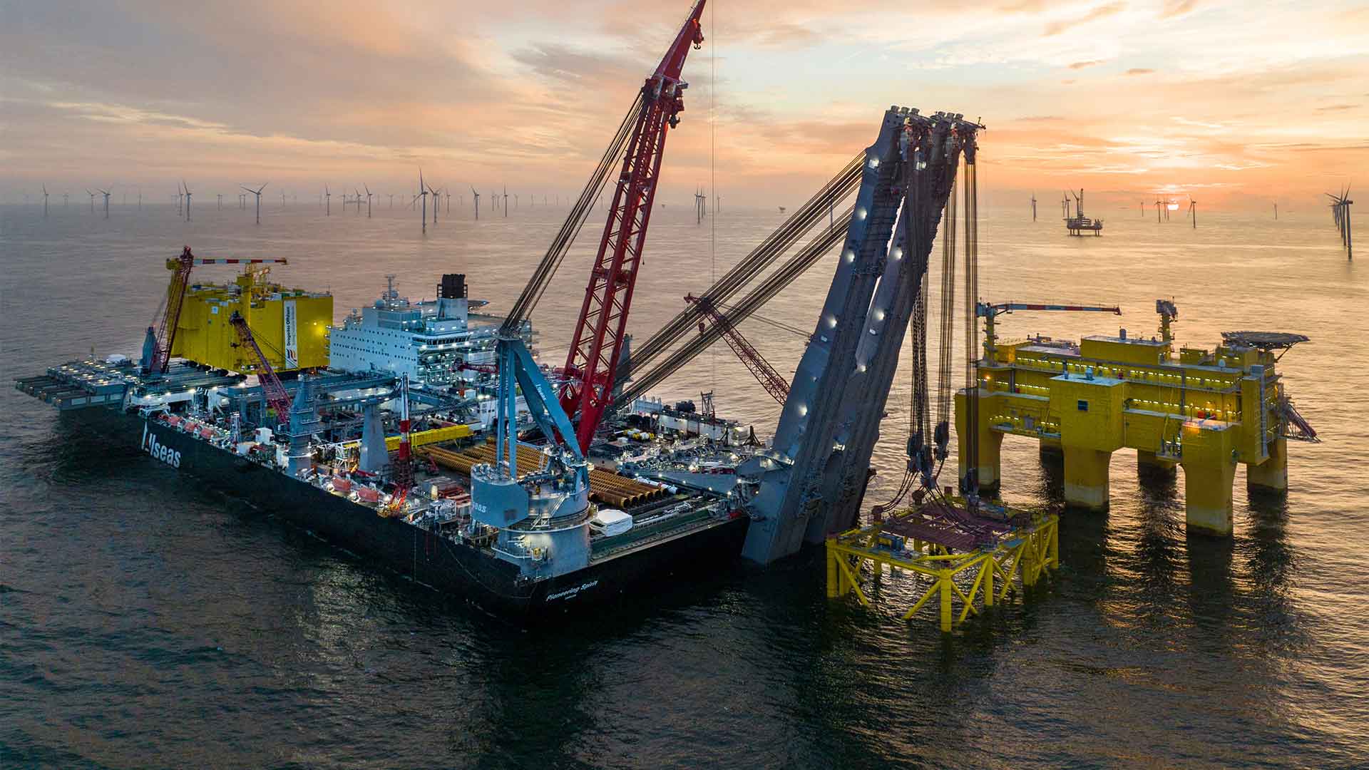  A benchmark in the offshore industry and a leader in the construction of HVDC offshore wind platforms